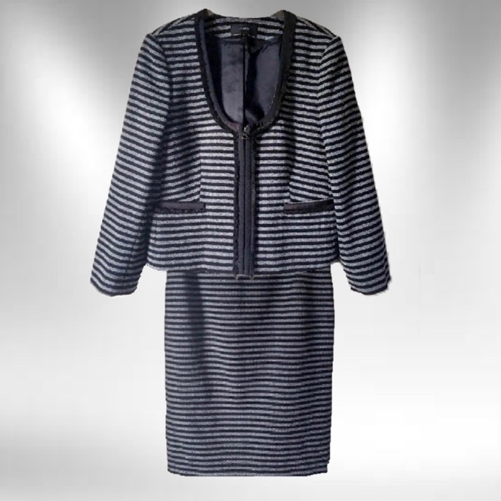 J crew skirt suit